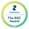 Alta Cosner Reputation The 800 Award logo